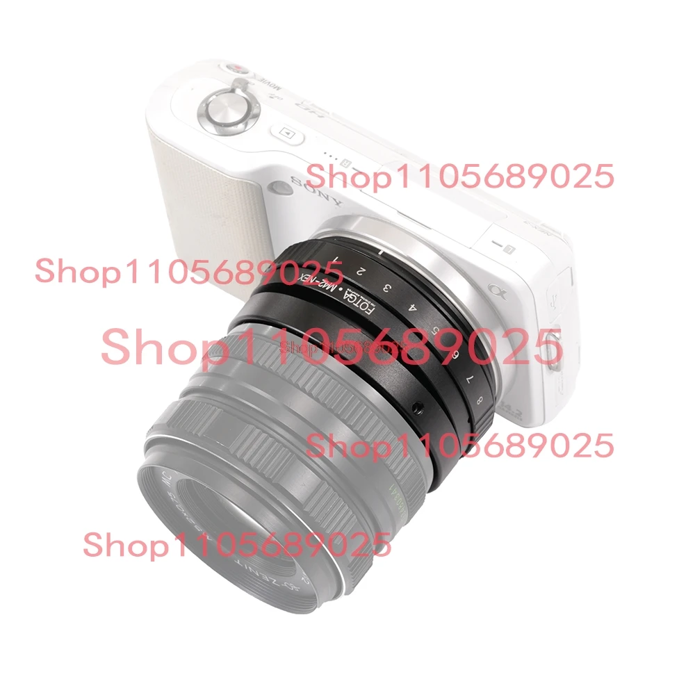 Tilt Adapter Ring For M42 Lens to For Sony NEX E Mount Camera ILCE-7 A7 A7C a9 A7CII A7II A7SIII A7M3 A7RIV A7RV A6700 ZV-E10