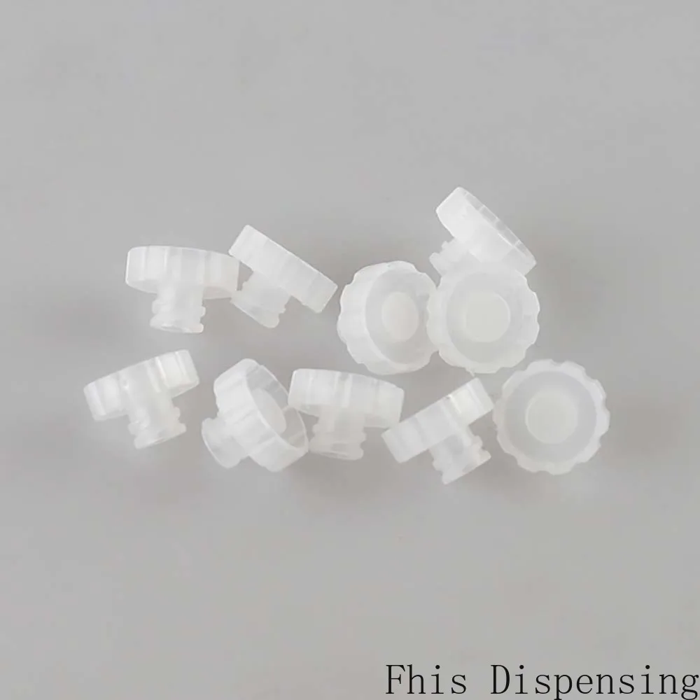 เข็มฉีดยา TIP/กาว Dispensing Syringe Barrel ปลายหมวก Luer ล็อคสกรูประเภทการเชื่อมต่อ-จัดส่งฟรี