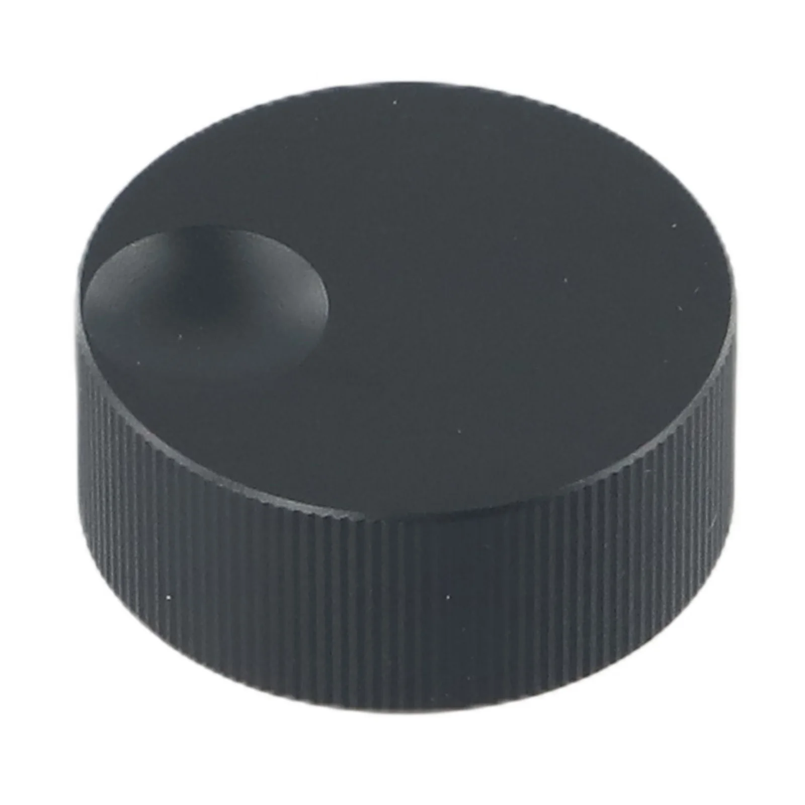 

Encoder Knob Volume Control Knob 8mm Hole Depth Accessory Aluminum Knob Matte Solid Replacement Black Parctical
