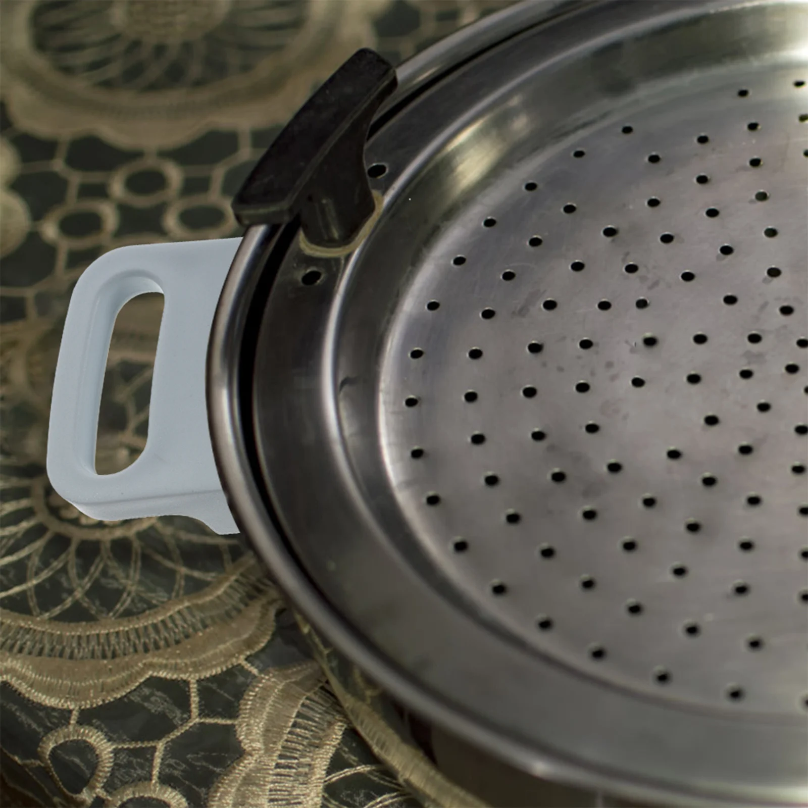 

1Set Pot Handle Insulated Comfortable Grip Practical Antiscald Heatresistant Kitchen Gadget Replacement for Pots Pans Woks