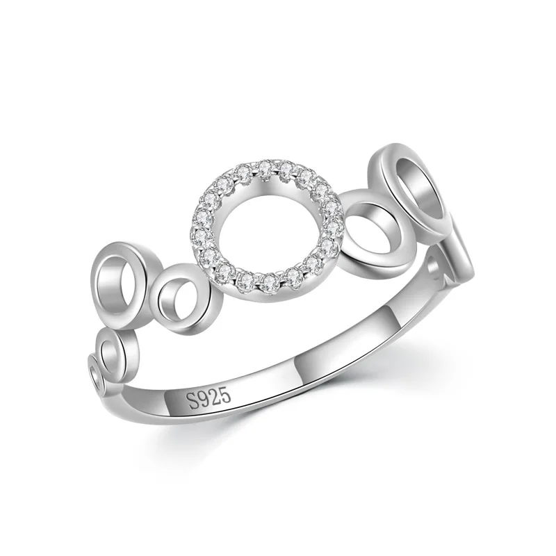 

Стильные женские серебряные кольца Bague En Argent от производителя ювелирных изделий S925 Цена