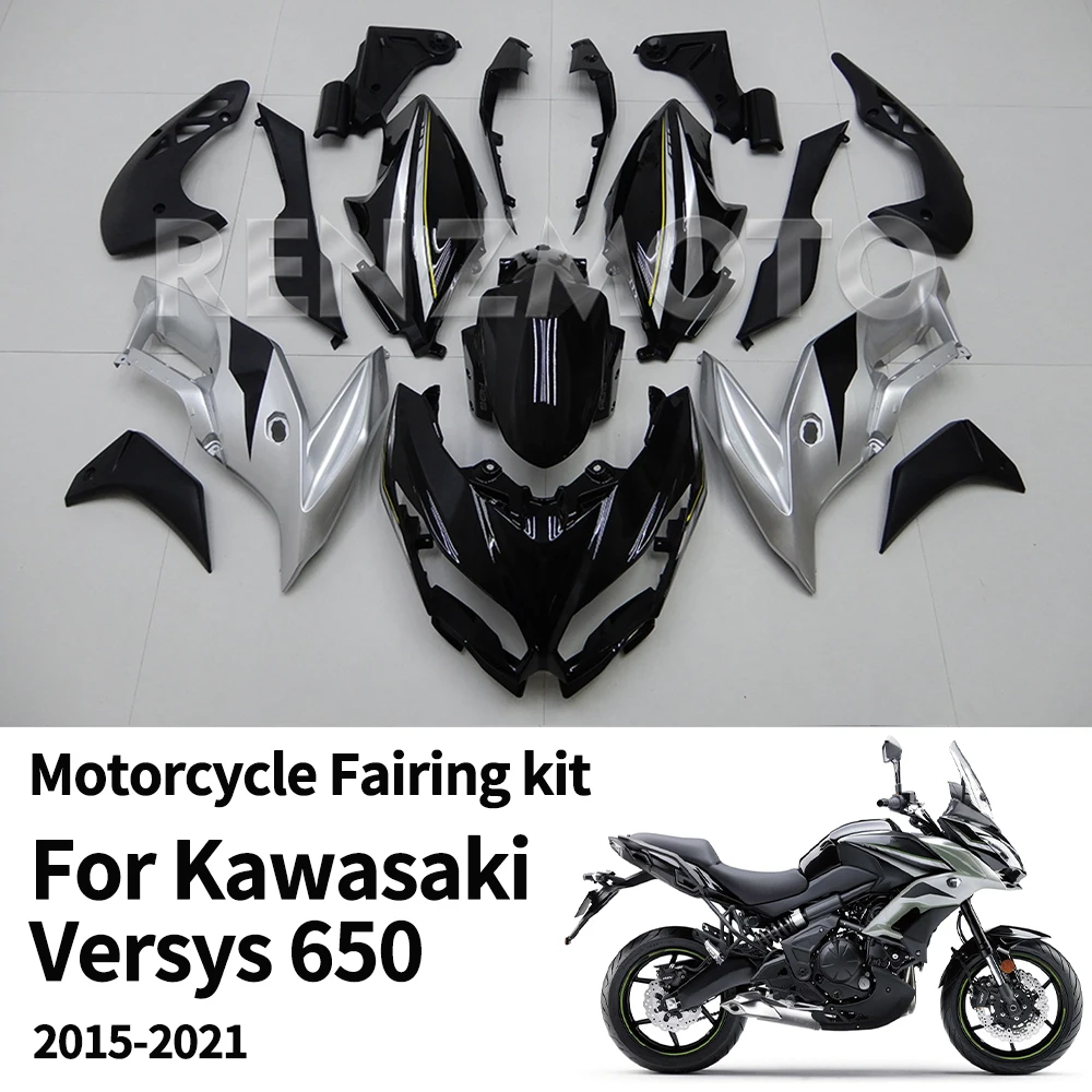 

K0615-107a For Kawasaki 650 Versys650 2015-2021 Fairing Motorcycle Set Body Kit Decoration Plastic Guard Plate Accessories Shell