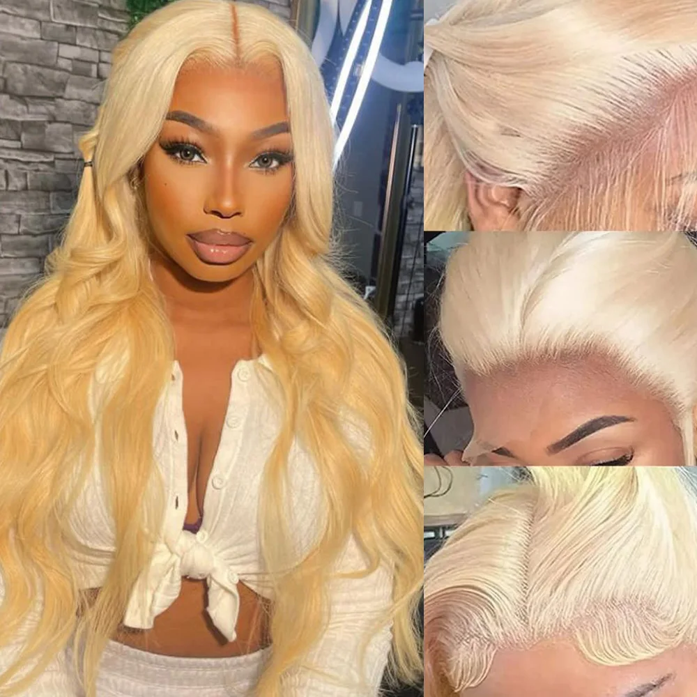 Blonde Body Wave Lace Front Wig 613 HD Lace Frontal Wig 13x4 13x6 FrontLace Wig Brazilian Hair Wigs Human Hair Wigs For Women