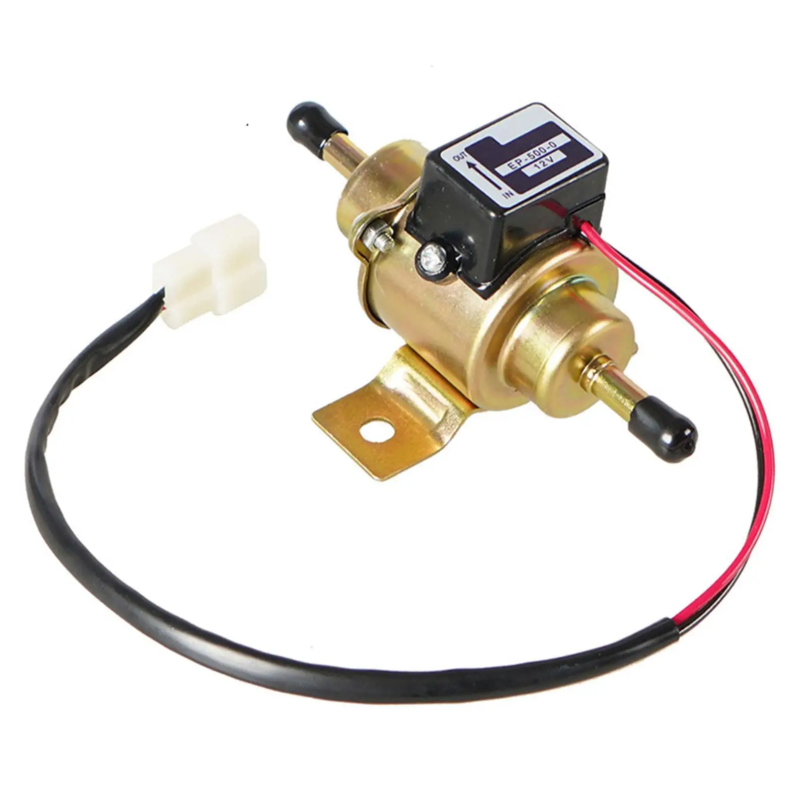 Electric Fuel Pump Petrol Diesel Universal for Excavators Mower Tractor