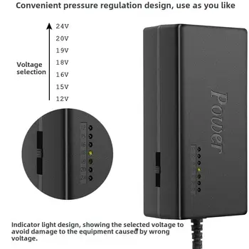 96W univerzální přenosný napájecí adaptér pro notebook 12V 15V 16V 19V 4,5A 20V 24V nabíječka pro Lenovo Dell HP Asus Acer Samsung Sony 6 nejlepší prodej nabíječka Acer - №6