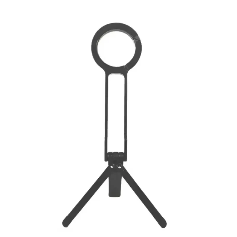 

Full Aluminium Alloy Travel-Friendly Multiple Use Magnetic Portable Foldable Pocket Adjustable Mobile Phone Holder Tripod Stand