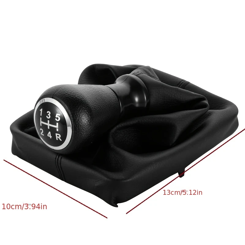 For Peugeot 206 207 307 C2 Gear Shift Knob Shifter Lever 5 Speed Handball Stick Gaiter Boot Cover Auto Interior Car Accessories view 3