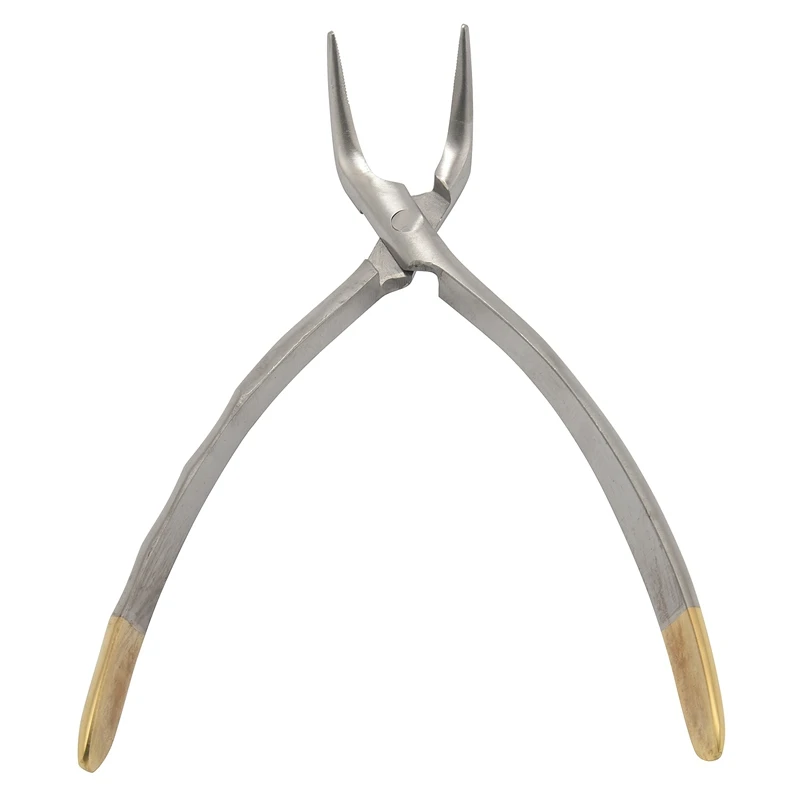 2X  Root Fragment Minimally Invasive Tooth Extraction Forcep Tooth Pliers  Instrument Curved Maxillary Teeth