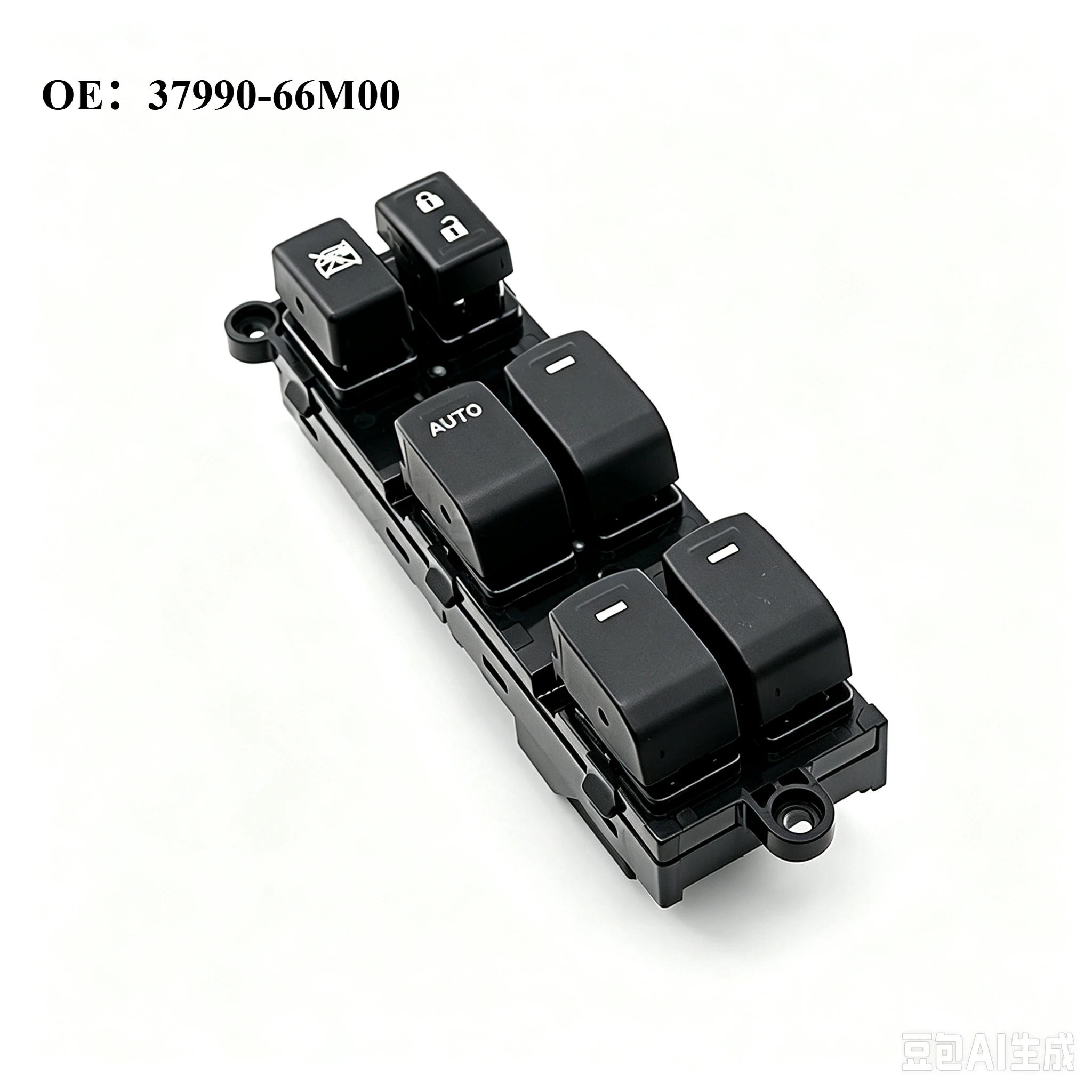 For Suzuki SX4 S‑Cross, Driver Side Power Window Master Control Switch, OE 37990‑66M00 Window Lifter Button Electrical Replace