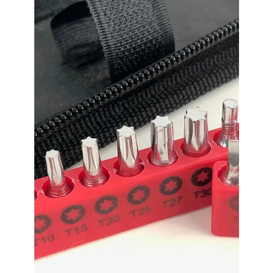 56Piece Compact Metric Auto Tool Set in Zippered Case for Car Emergency Repair Motorcycle Maintenance on the Road Ideal Portabl