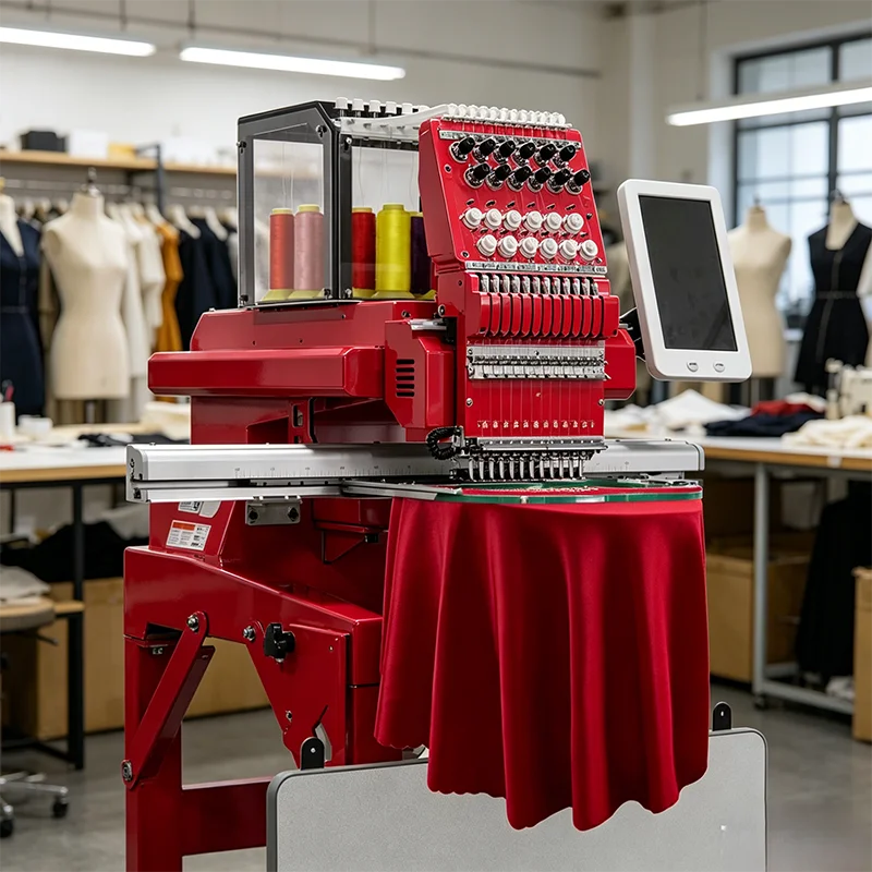 Computerized 15-Needle Embroidery Auto Trimming Sewing Quilting Monogram System USB Port Home Business Use