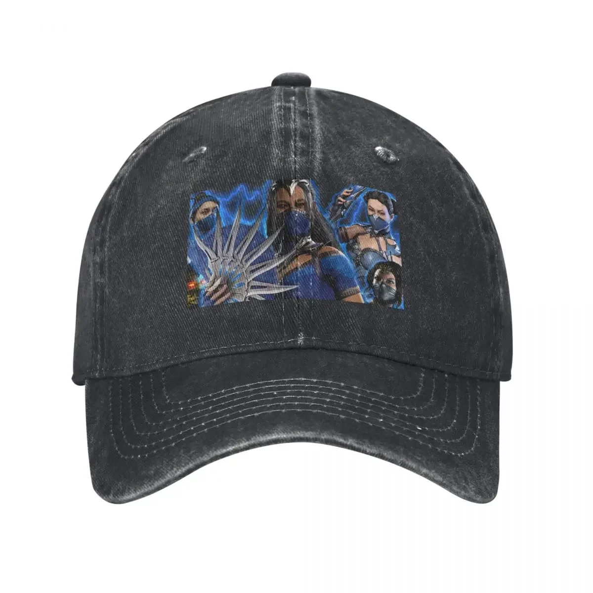 Mortal Kombat 1 - Kitana MK Baseball Cap tea Hat Hat Beach Horse Hat Women's Beach Outlet Men's