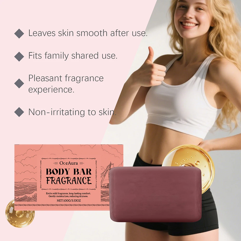 100g Long Lasting Fragrance Bath Soaps Natural Essential-Oils Organic-Hand-Made Scented Soaps For Women Essential-Oil Body Bar