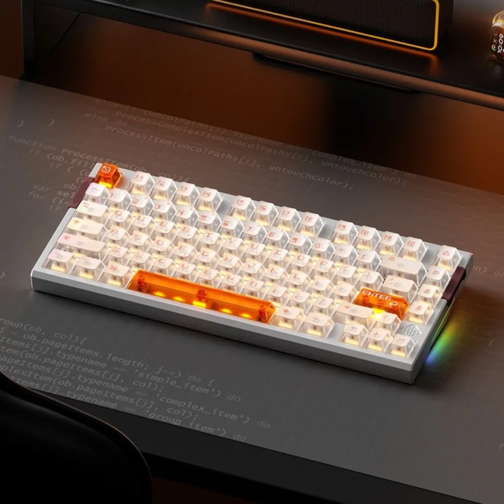 

Weikav EG75 Magnetic Keyboard Wired RT0.001mm Gasket Low Latency Gamer Keyboards Aluminum Alloy Ergonomic Gaming Accessories