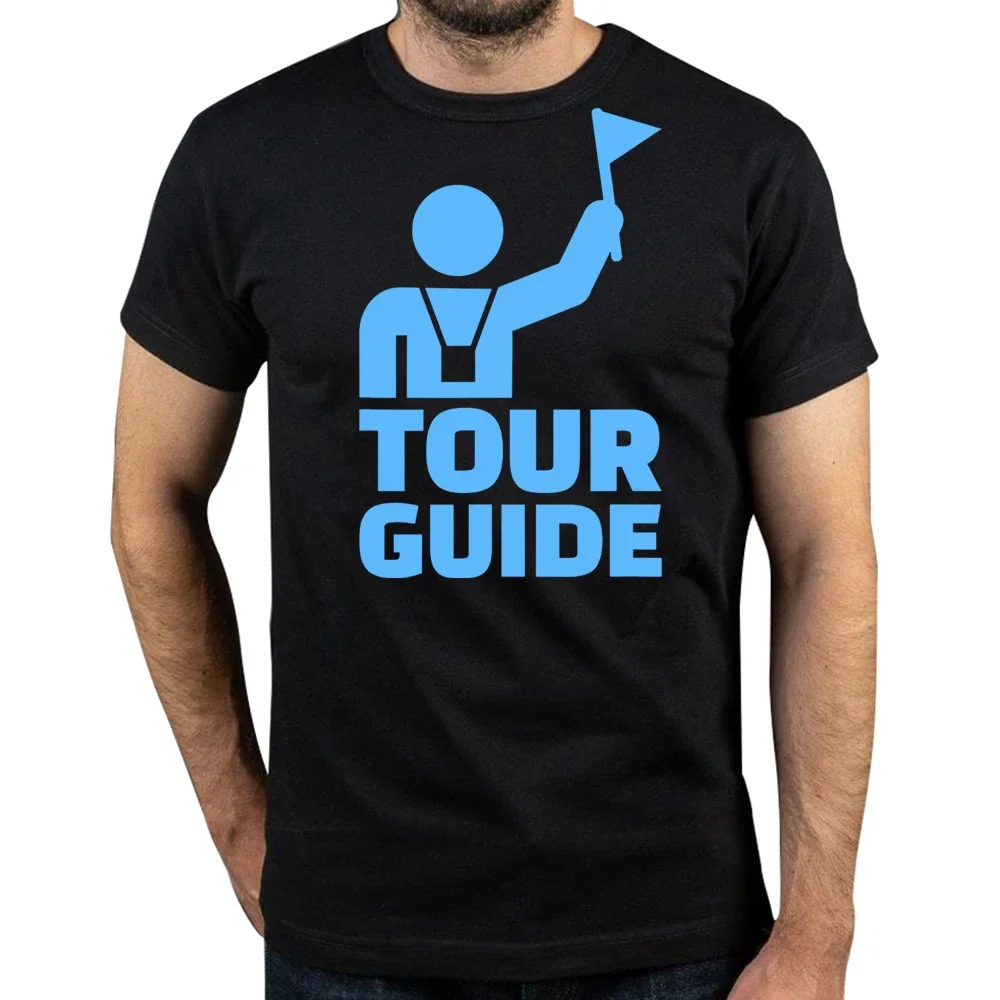 Tour Guide Funny T-Shirt Custom T Shirts T-shirt for A Boy Vintage T Shirt Mens Clothes