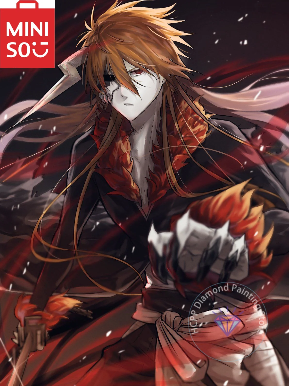 

MINISO DIY картина маслом по номерам аниме отбеливатель украшение дома стены декор для гостиной лучший двумерный подарок рамки