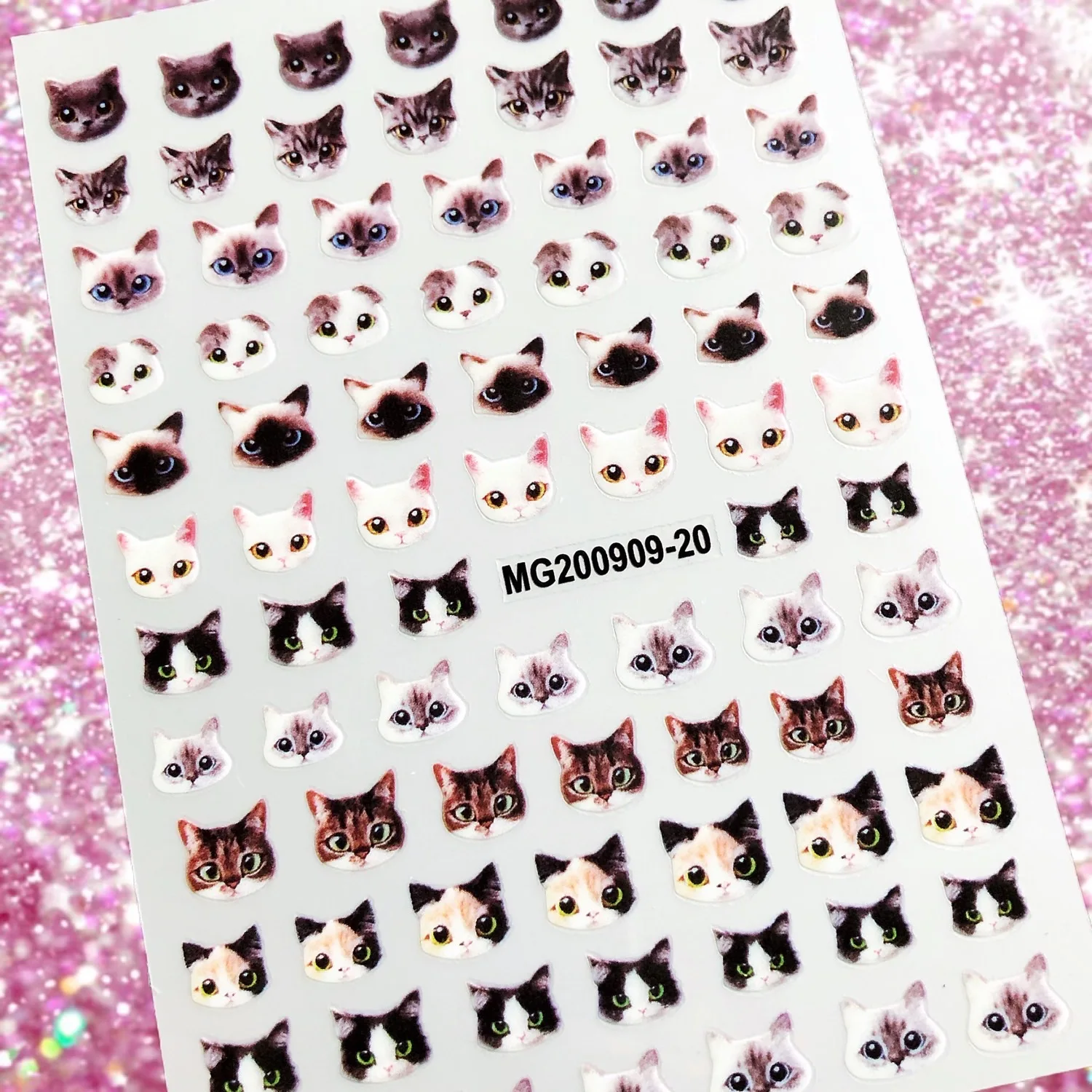 Cute Animal Stickers for Women and Kids - Fashionable Nail Art Decals for Parties