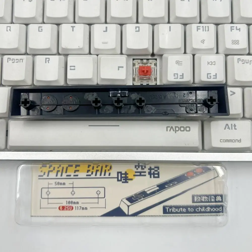 Game Controller Style Retro Spacebar Keycaps AB Arrow Keys Spacebar Keyboard Cap Handmade DIY Mechanical Keyboard Keycap