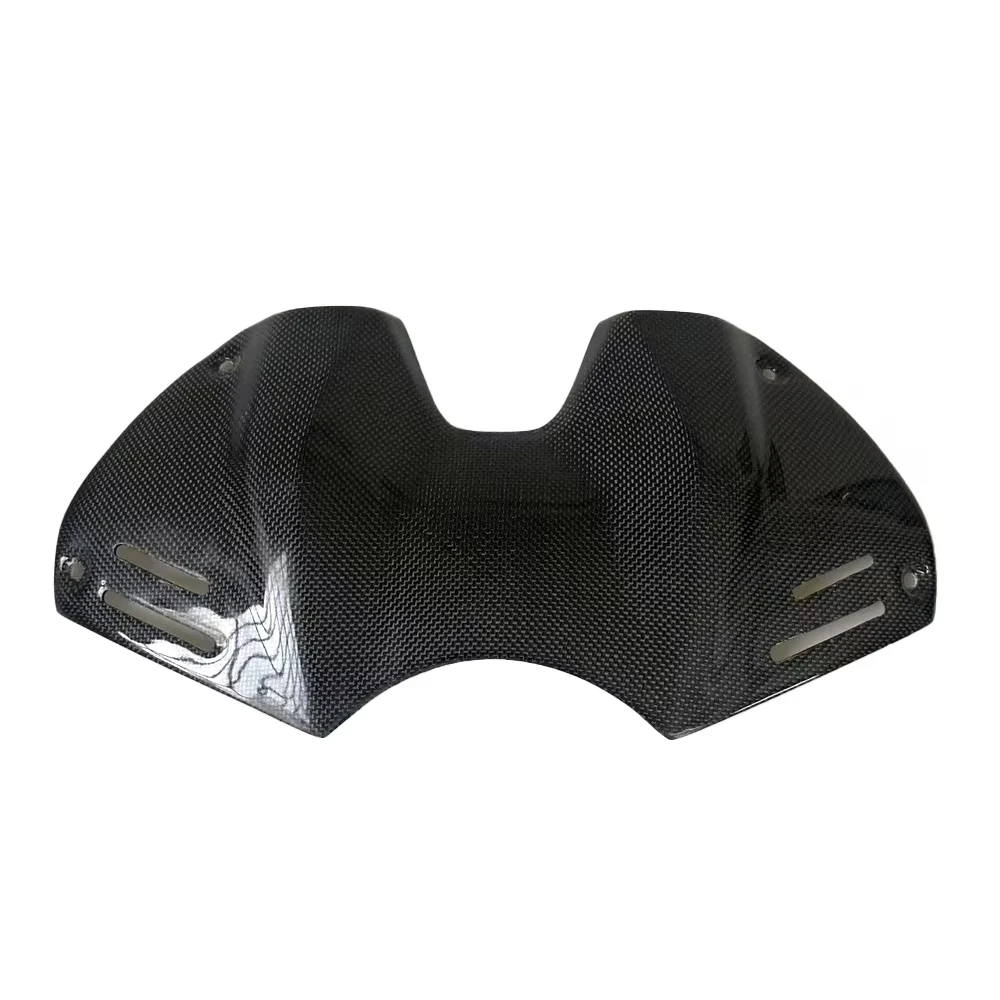 Untuk Ducati Panigale V4 V4S V4R SP 2018-2021 2022 2023 2024 100% Serat Karbon Penutup Tangki Konservasi Bahan Bakar Pelindung Pagar Depan