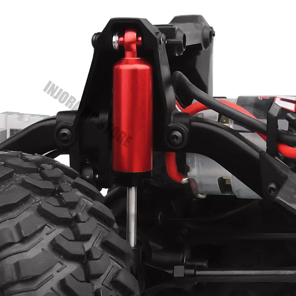 Amortisseur en métal avec ressort intégré, 90mm, 100mm, 110mm, 120mm, 1/10 RC Rock Inoler et Truck Axial SCX10 TRX-4 D90 Redcat, 2 pièces