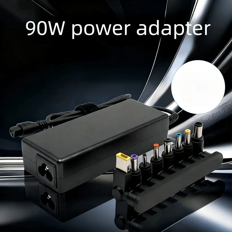 90W Multi-function Laptop Power Adapter 15V-24V 3.5A 4A Automatic Voltage Adjustment for Acer Lenovo Samsung HP Asus Charger