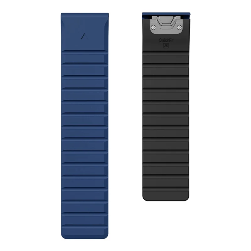 Suitable For Garmin Fenix5/5X/6X/7X Garmin Two-Color Silicone Magnetic Strap 22Mm Quick Release Strap Easy Install-AB01