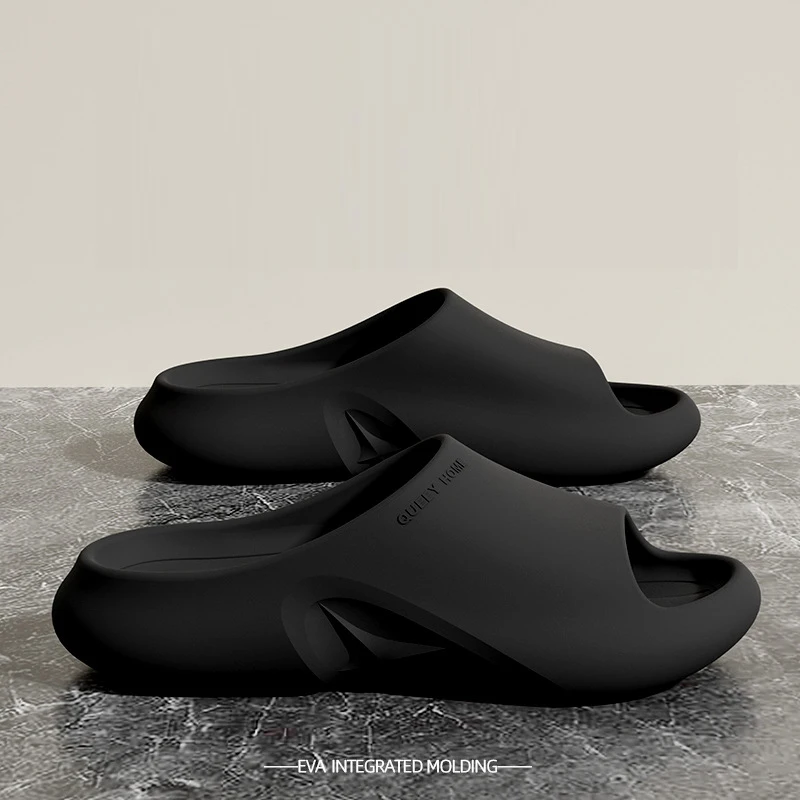 Comwarm Summer Classic Flip Flops Men Fashion Beach Sandals Antislip Indoor Bathroom Slippers Comfy Casual Sandals EVA Slippers
