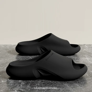 Comwarm Summer Classic Flip Flops Men Fashion Beach Sandals Antislip Indoor Bathroom Slippers Comfy Casual Sandals EVA Slippers