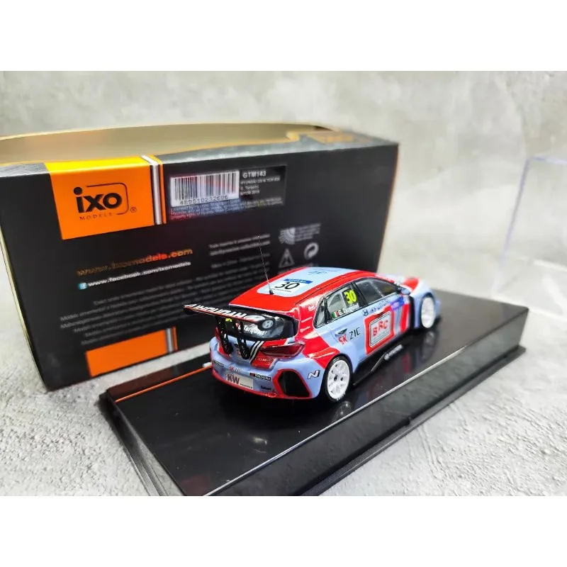 Diecast IXO 1/43 Bilancia HYUNDAI I30 N TCR G WTCR 2018 Auto Da Corsa In Lega Modello Da Collezione Giocattolo Regalo Souvenir Display Ornamento