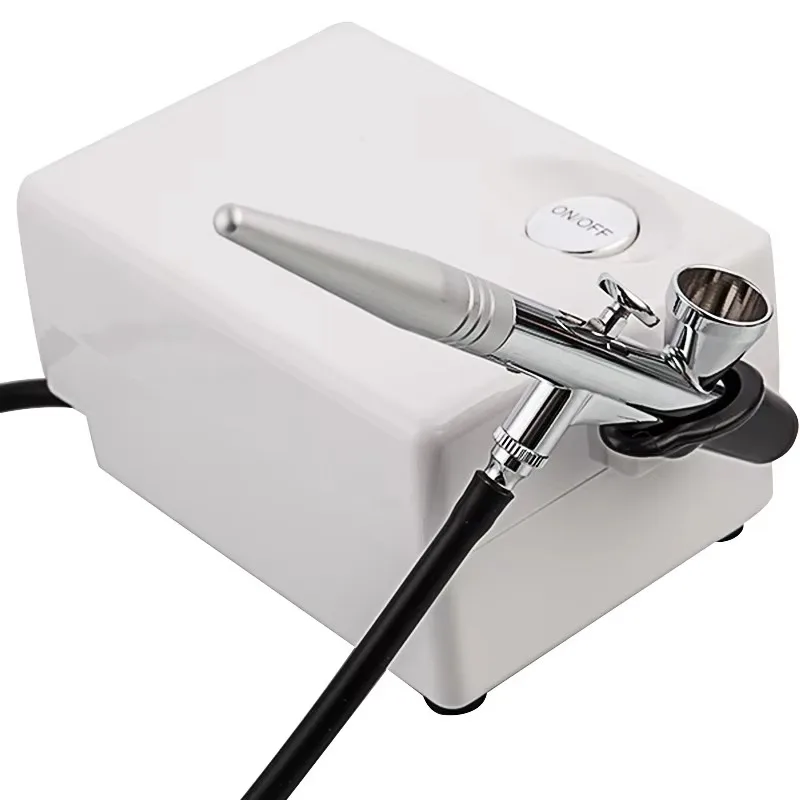 Airbrush Makeup Kit with Mini Airbrush Single Aerograph Set Temporary Tattoo Face Body Paint Nail Art air Brush Set