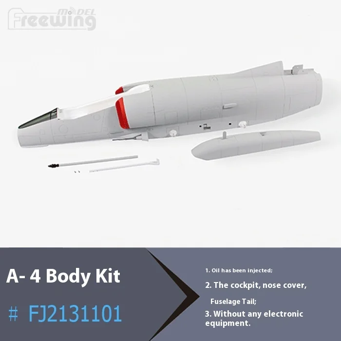 FreFuk80 mm accessoires A-4, Fuselage, ailes principales, couverture antarctique, train d'atterrissage à queue plate, plaque d'assemblage de cockpit, fil d'acier