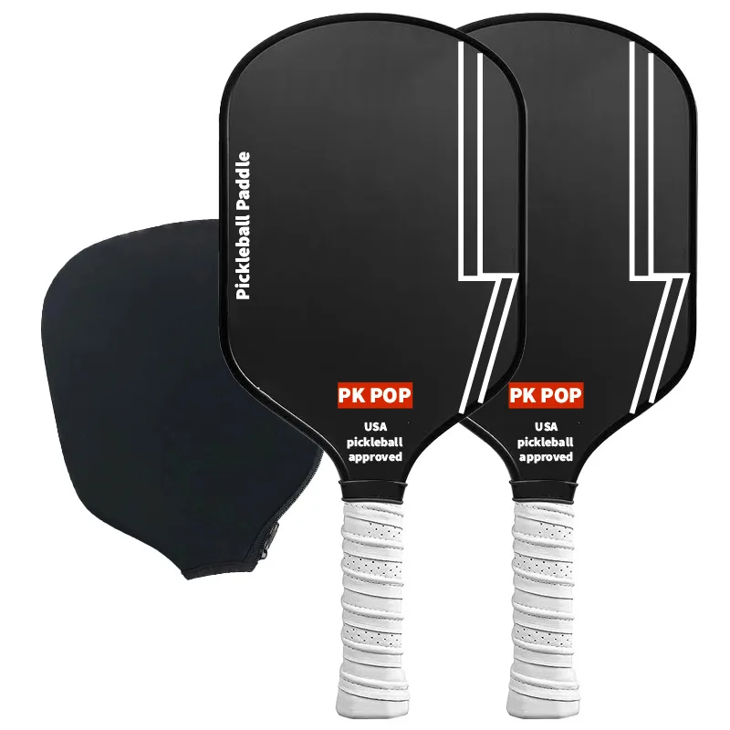 

Two Pickleball Paddle Brand Good Quality t700 Carbon Fiber Textured Frosted Racket Into One Pressed Pickleball Palas Padelracket