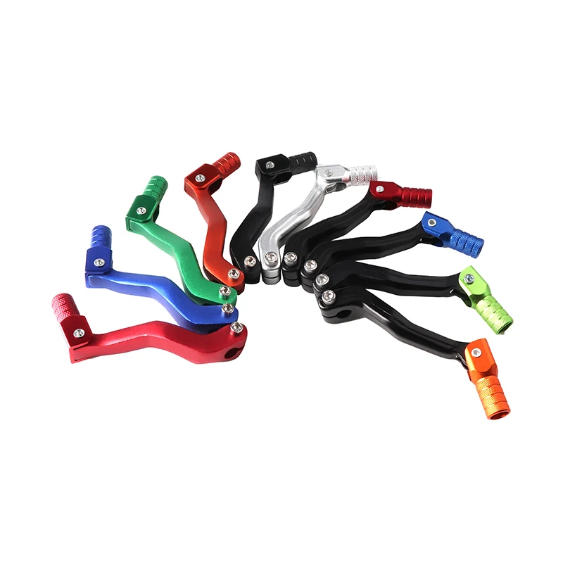 Motorcycle folding gear lever is suitable for kayo apollo bosuer 110/125/140/150/160/250cc bicycle dirt pit bicycle