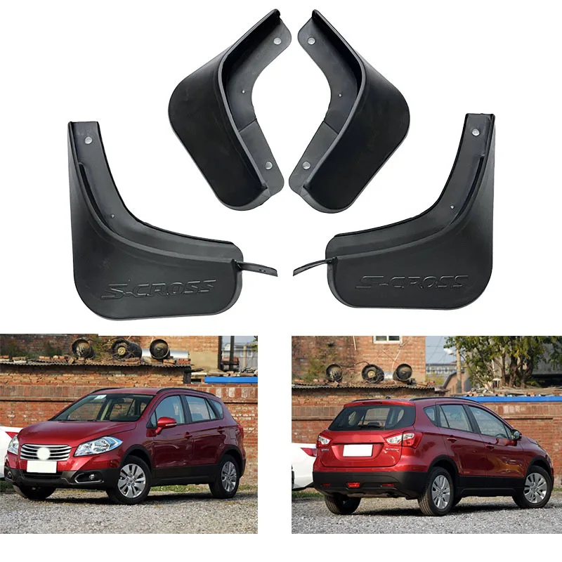 Immagine 3: Per Suzuki Sx4 S-Cross Sx4 Crossover parafango, parafango antispruzzo, parafango ruota anteriore e posteriore