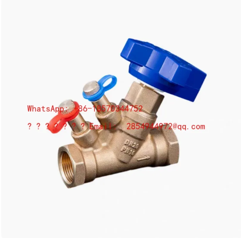 L     Brass Threaded Static Balance Valve SP15W