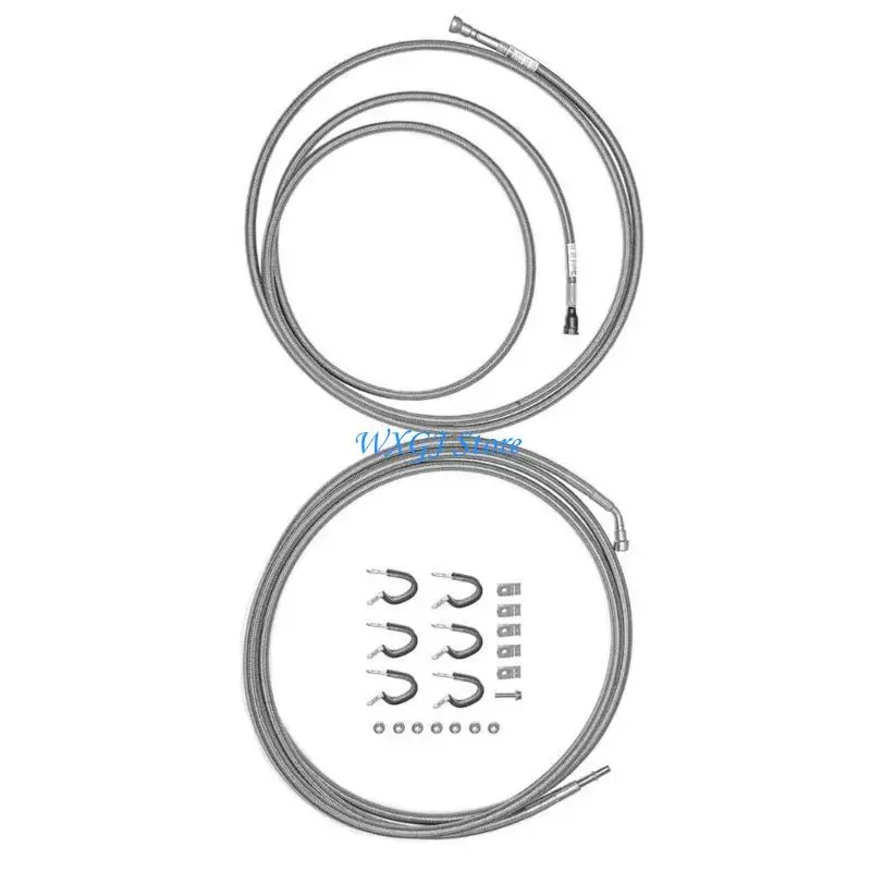 

37JE Corrosion Resistant Quick Fix Line Braided Throttle Cable for HHR QFF0015SS