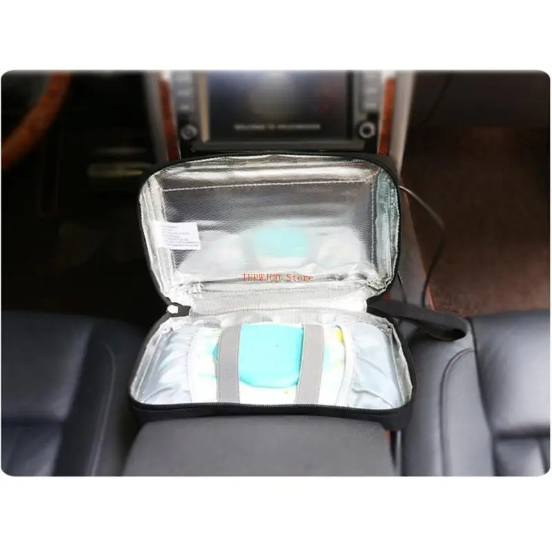 U50F Portable for Smart Display USB Wipe Wamer Heating Wet Towel Dispenser Heater Wet Tissue Paper Holder for Case