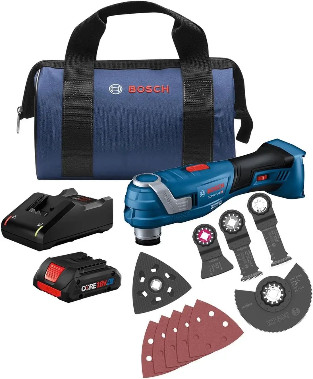 Oscillating Multi-Tool Kit with (1) CORE18V® 4 Ah Advanced Power Battery