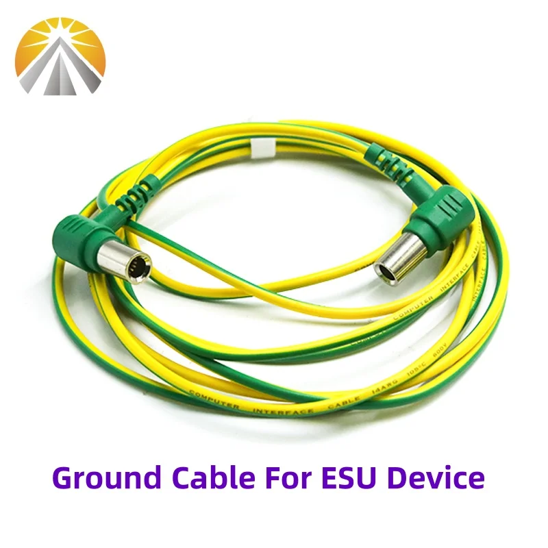 Ground Earth Wire Cable ECG Cable For High Frequency Electrotome ESU Medical Device Potential Equalization Socket Grouding Cable