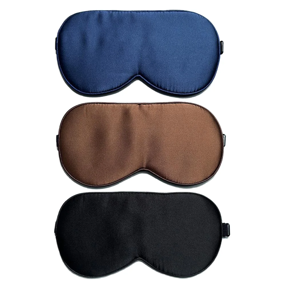 100% Pure Mulberry Silk Sleep Mask Blindfold Eye Shade Covers Blocks Light For Night\'s Sleep Unisex Women Men