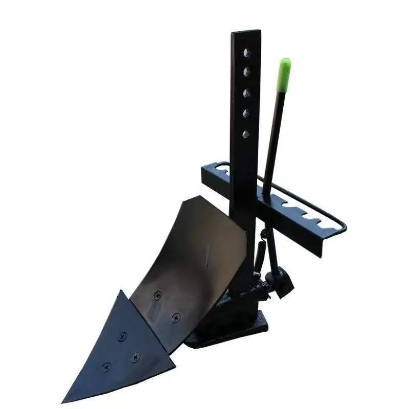 Double Side Reversible Mini Plow for Micro Tiller Farm Ditching Plowshare Tilling &Soil Loosening Durable Agricultural Accessory