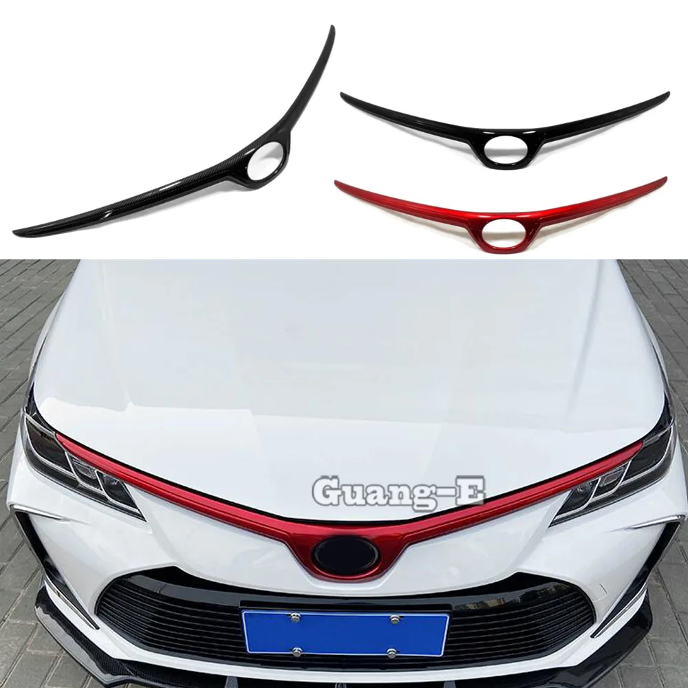 Front Grill Center Grille Cover Trim For Toyota Corolla Altis 2019 2020 2021 2022 Car Styling Accessories Exterior Decoration