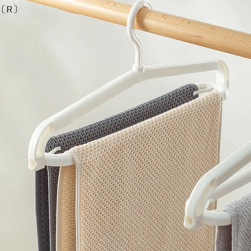 〔R〕Non-slip Rotating Folding Hanger Widening Thick Support Stretchable Clothes Drying Rack Space Saving Extensible〔Winter2〕