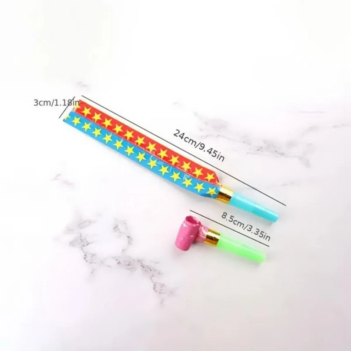 Creative Birthday Dragon Whistle Funny Blowing Roll Party Cheer Props Educational Toy