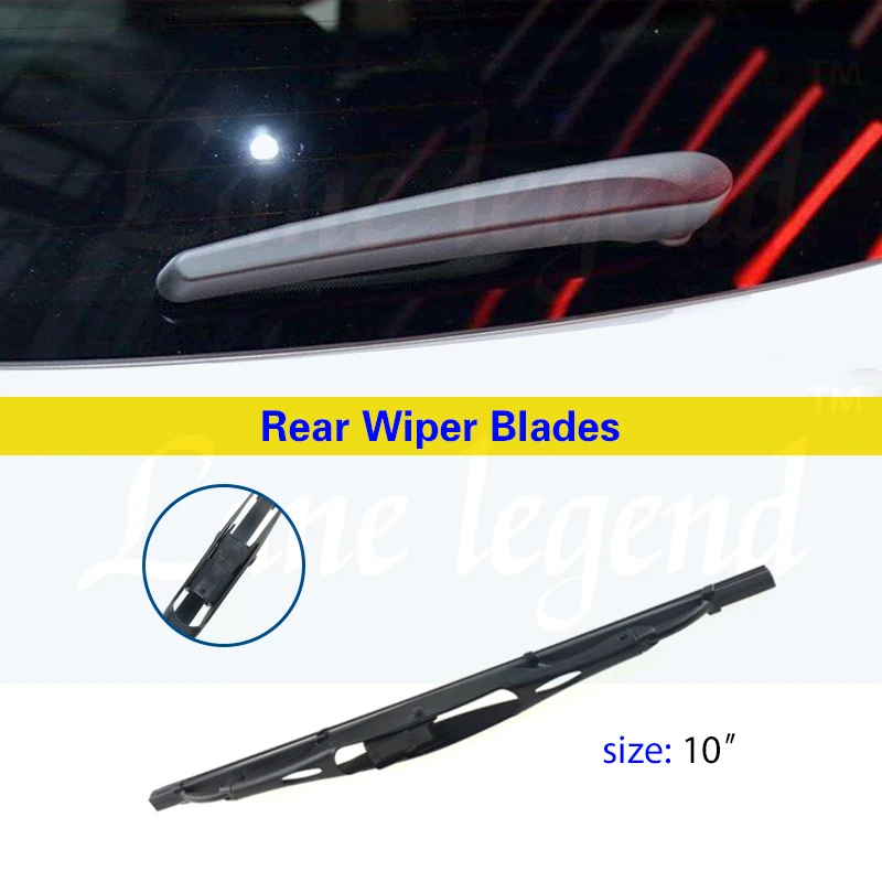 Escobilla de limpiaparabrisas trasero para Opel Mokka A, escobilla de lluvia para ventana y puerta trasera, accesorios para coche, 10 ", 2012 - 2020