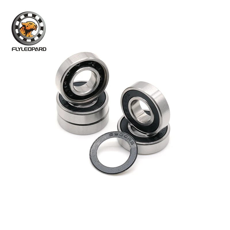 6900RS Hybrid Ceramic Bearing 10x22x6mm ABEC-9 1Pcs Bicycle Bottom Brackets & Spares Si3N4 Ball Bearing 6901 6902 6903 -2RS