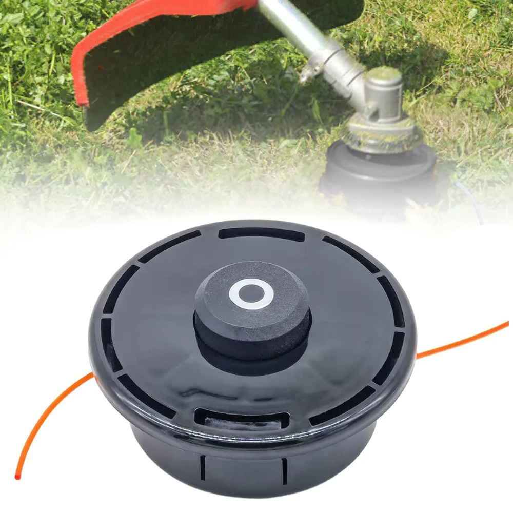 Trimmer Head For Komatsu Husqvarna Brush Cutter Nylon Line Lawn Mower Parts Garden Tool Universal Replacement Cutting Head