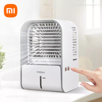 2024 Xiaomi New MIIIW Desk Humidifying Fan Portable Mini Fan Desktop Air Cooling Fan Humidifier Purifier For Office Bedroom Home