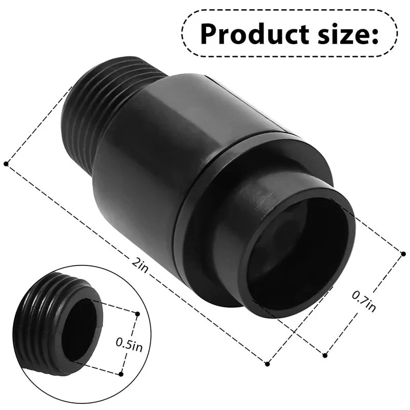 R172248 Check Valve Replacement Fits for Pentair Rainbow Automatic Chlorine/Bromine in-Line Pool and Spa Feeder Model 320