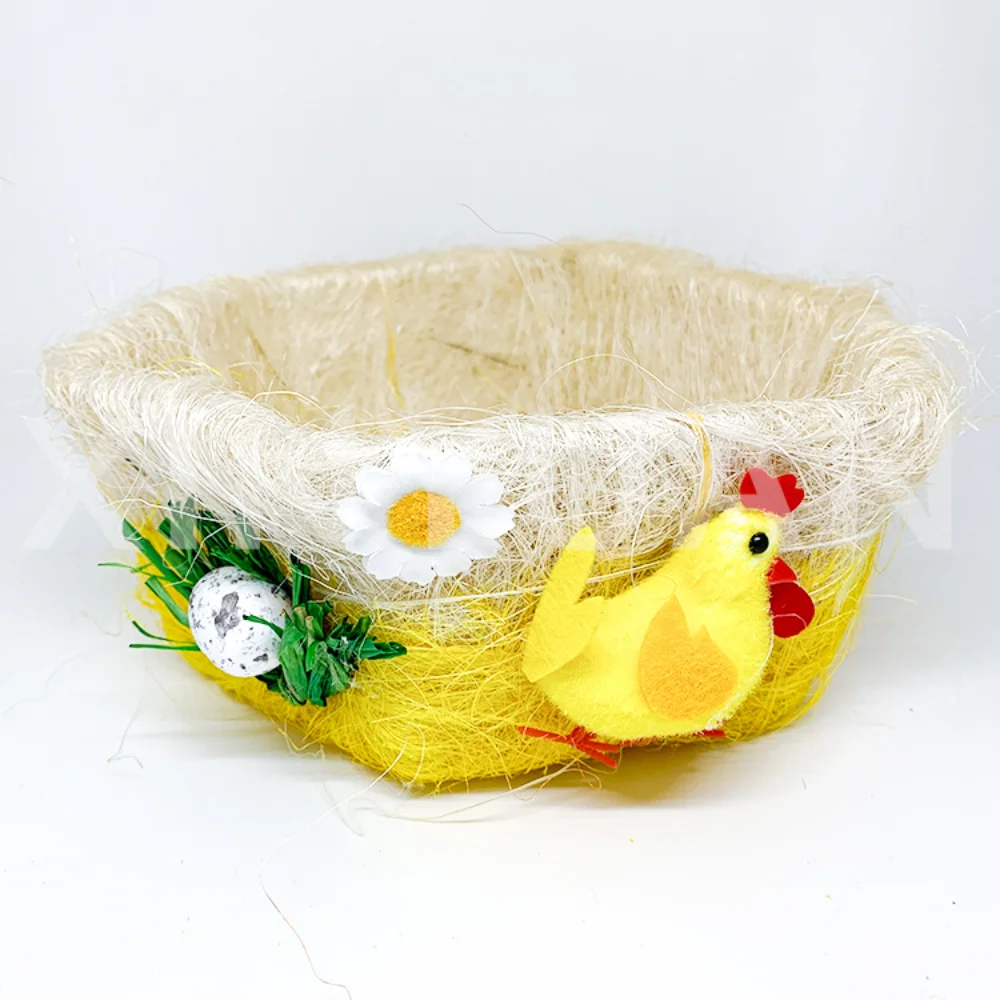 Easter Gift Basket Lightweight Centerpiece Storage Basket Easter Egg And Candy Basket For Yard Home Outdoor Garden Easter Decor